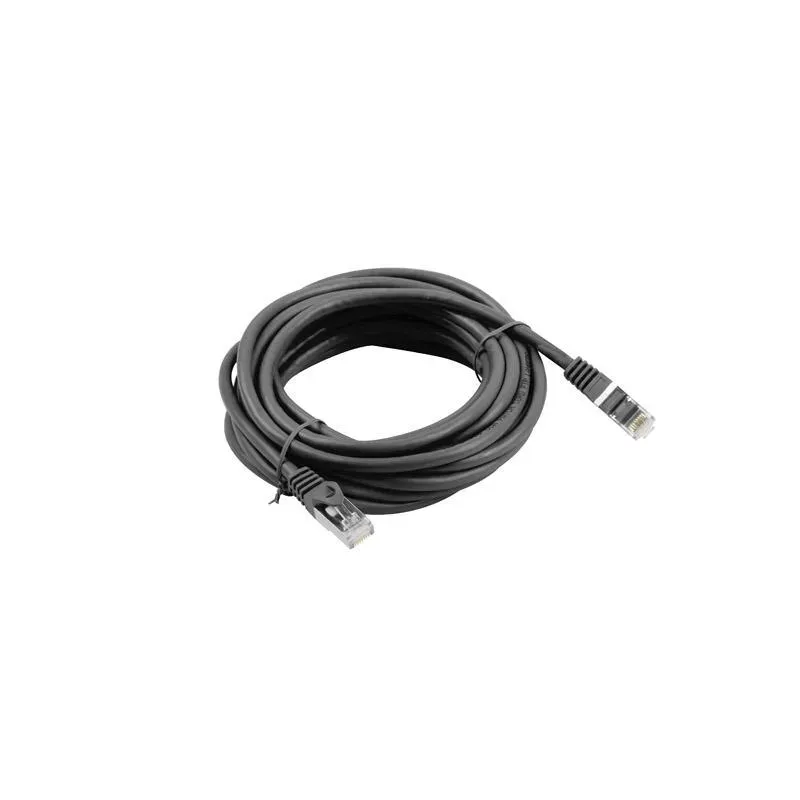 Patchcord Lanberg FTP kat.6 30m czarny fluke passed | PartsPC.pl