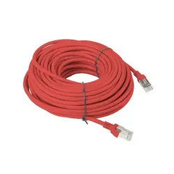 Patchcord Lanberg FTP kat.6 30m czerwony fluke passed | PartsPC.pl