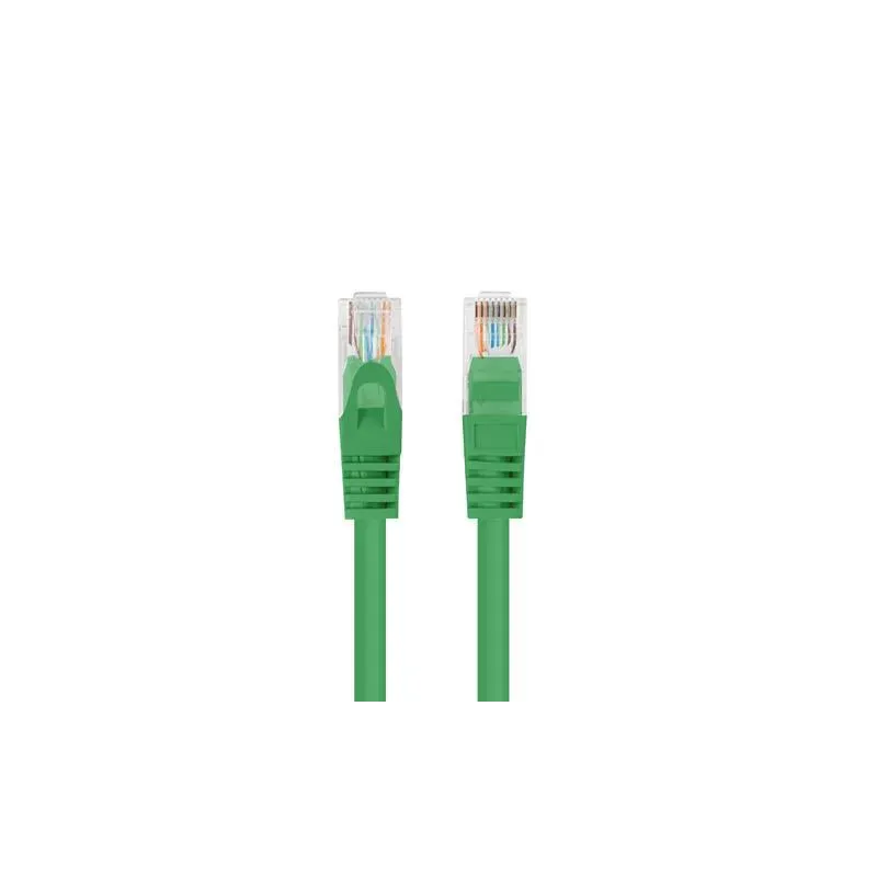 Patchcord Lanberg UTP kat.5e 3m zielony 10-Pack | PartsPC.pl