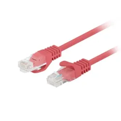 Patchcord Lanberg UTP kat.5e 1,5m czerwony 10-Pack | PartsPC.pl