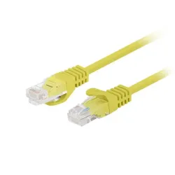 Patchcord Lanberg UTP kat.6 1,5m żółty 10-Pack | PartsPC.pl