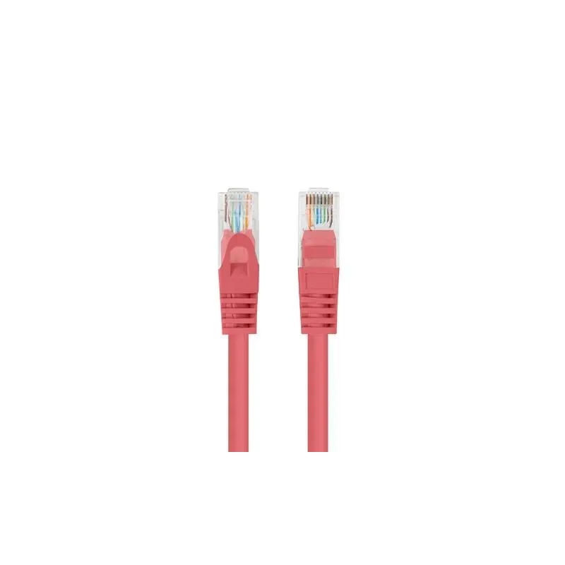 Patchcord Lanberg UTP kat.6 3m czerwony 10-Pack | PartsPC.pl