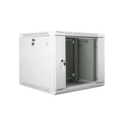 Szafa instalacyjna Rack wisząca 19" 9U 600x600 szara | PartsPC.pl