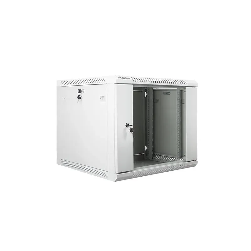 Szafa instalacyjna Rack wisząca 19" 9U 600x600 szara | PartsPC.pl