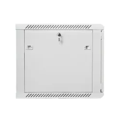 Szafa instalacyjna Rack wisząca 19" 9U 600x600 szara | PartsPC.pl