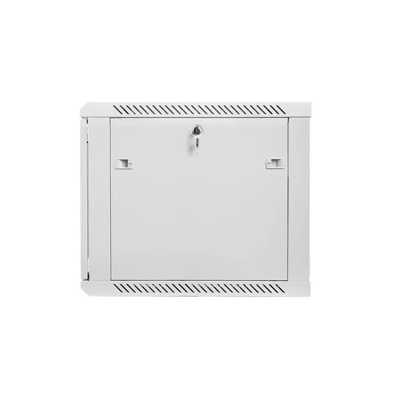 Szafa instalacyjna Rack wisząca 19" 9U 600x600 szara | PartsPC.pl