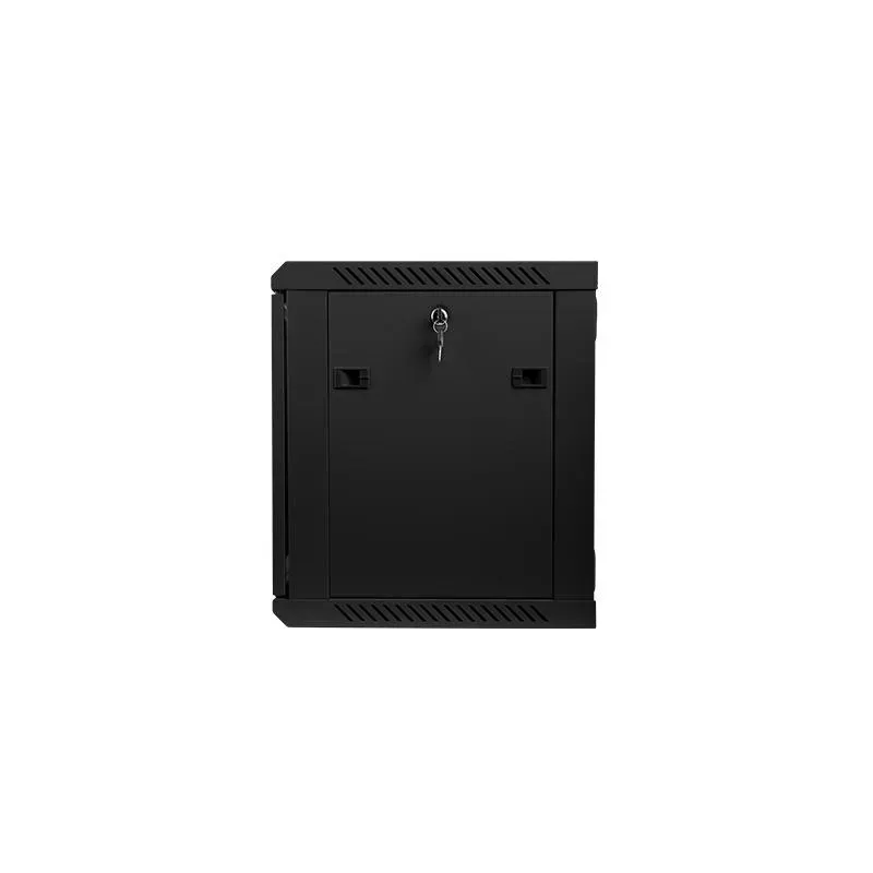 Szafa instalacyjna Rack wisząca 19" 9U 600x450 czarna | PartsPC.pl