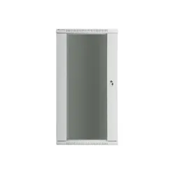 Szafa instalacyjna Rack wisząca 19" 27U 600x600 szara | PartsPC.pl