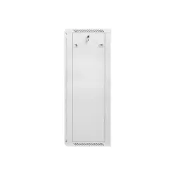 Szafa instalacyjna Rack wisząca 19" 27U 600x450 szara | PartsPC.pl