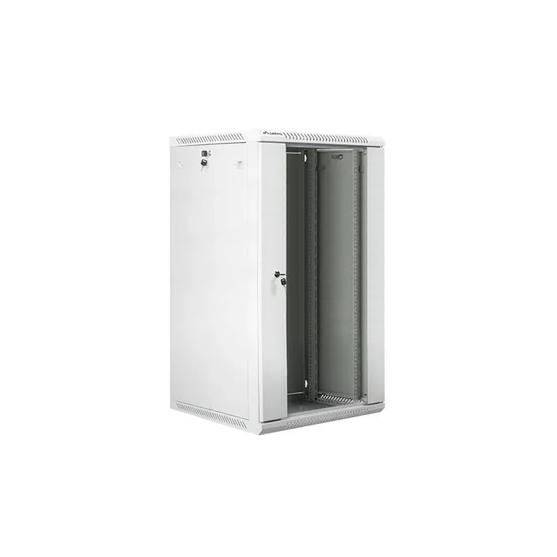 Szafa instalacyjna Rack wisząca 19" 22U 600x600 szara | PartsPC.pl