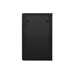 Szafa instalacyjna Rack wisząca 19" 22U 600x600 czarna | PartsPC.pl