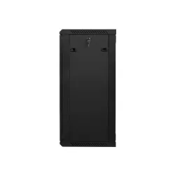 Szafa instalacyjna Rack wisząca 19" 22U 600x450 czarna | PartsPC.pl