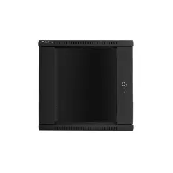 Szafa instalacyjna Rack wisząca 19" 12U 600x600 czarna... | PartsPC.pl