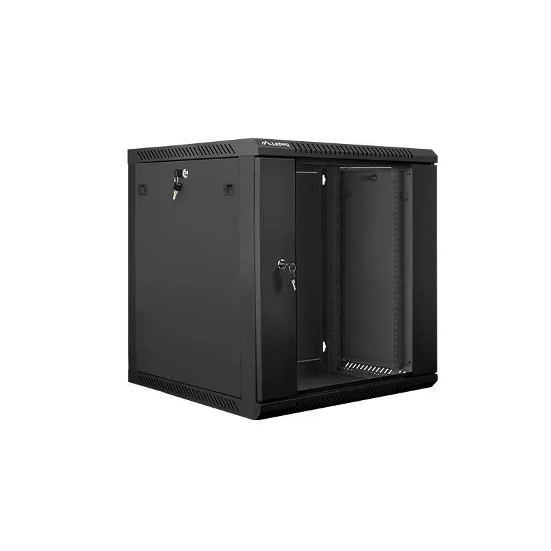 Szafa instalacyjna Rack wisząca 19" 12U 600x600 czarna... | PartsPC.pl