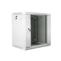 Szafa instalacyjna Rack wisząca 19" 12U 600x450 szara... | PartsPC.pl