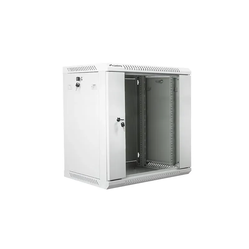 Szafa instalacyjna Rack wisząca 19" 12U 600x450 szara... | PartsPC.pl