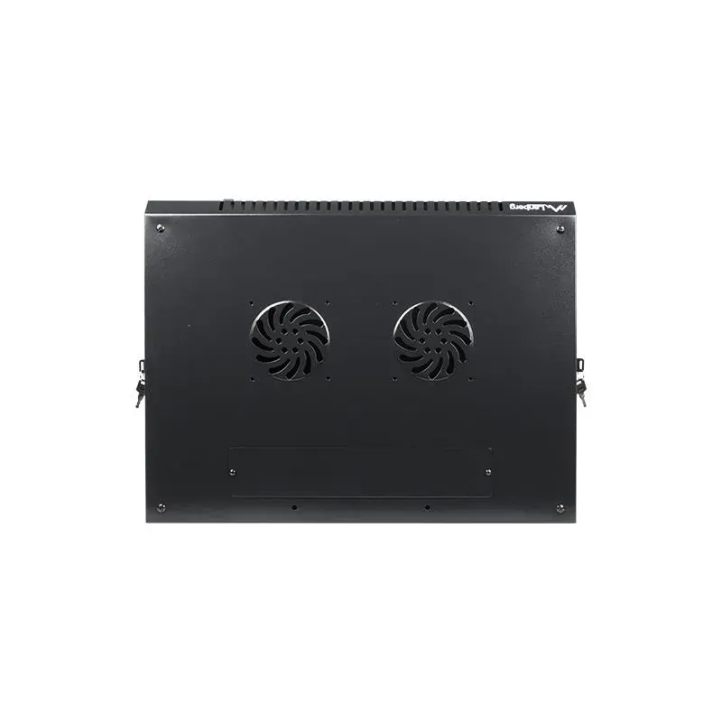 Szafa instalacyjna Rack wisząca 19" 12U 600x450 czarna | PartsPC.pl