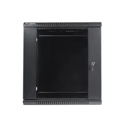 Szafa instalacyjna Rack wisząca 19" 12U 600x450 czarna | PartsPC.pl