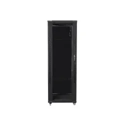 Szafa instalacyjna Rack stojąca 19" 37U 600x600 czarna | PartsPC.pl
