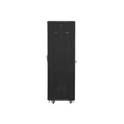 Szafa instalacyjna Rack stojąca 19" 37U 600x600 czarna | PartsPC.pl