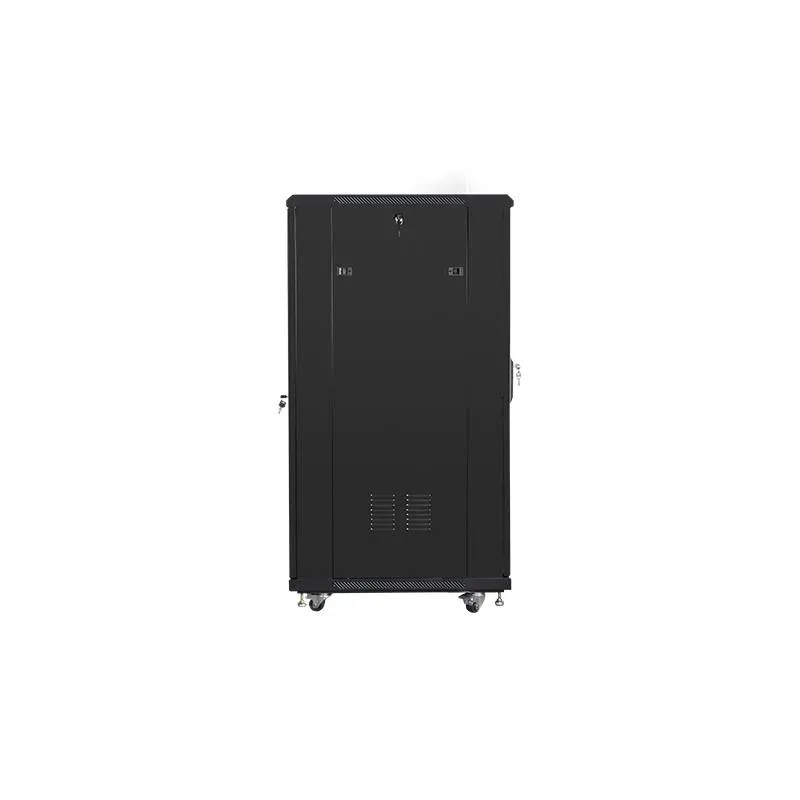 Szafa instalacyjna Rack stojąca 19" 27U 600x800 czarna | PartsPC.pl