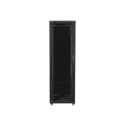 Szafa instalacyjna Rack stojąca 19" 42U 800x1000 czarna | PartsPC.pl