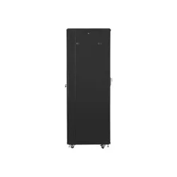 Szafa instalacyjna Rack stojąca 19" 42U 600x800 czarna | PartsPC.pl