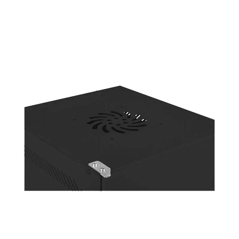 Szafa instalacyjna Rack wisząca 10" 9U 280x310mm czarna Lanberg (flat pack)