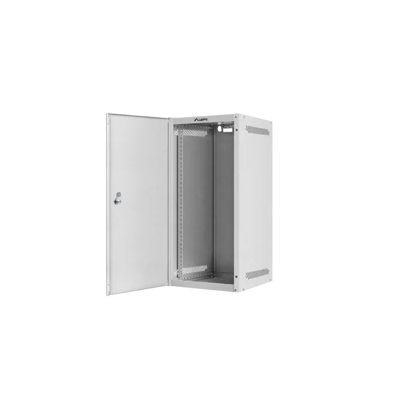 Szafa instalacyjna Rack wisząca 10" 12U 280x310mm szara | PartsPC.pl