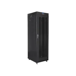 Szafa instalacyjna Rack stojąca 19" 42U 600x800 czarna | PartsPC.pl