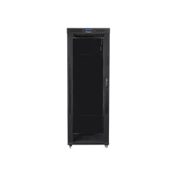 Szafa instalacyjna Rack stojąca 19" 42U 800x800 czarna | PartsPC.pl