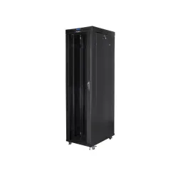 Szafa instalacyjna Rack stojąca 19" 47U 800x1000 czarna | PartsPC.pl