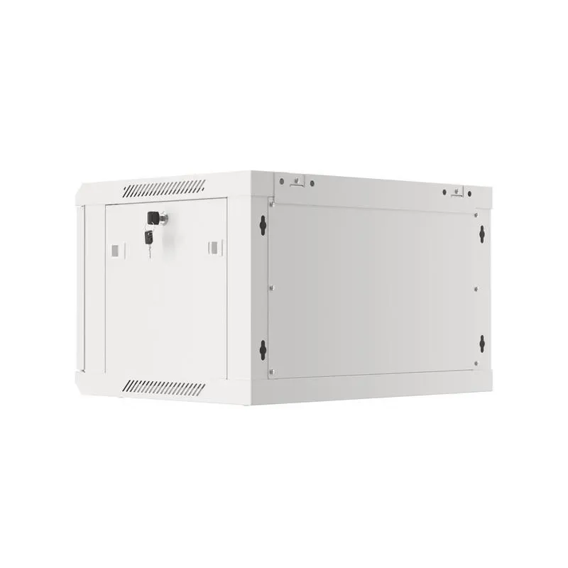 Szafa instalacyjna Rack wisząca 19" 6U 600x450 szara | PartsPC.pl