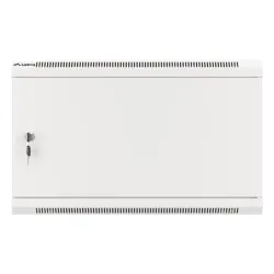 Szafa instalacyjna Rack wisząca 19" 6U 600x450 szara | PartsPC.pl