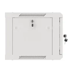 Szafa instalacyjna Rack wisząca 19" 6U 600x450 szara | PartsPC.pl