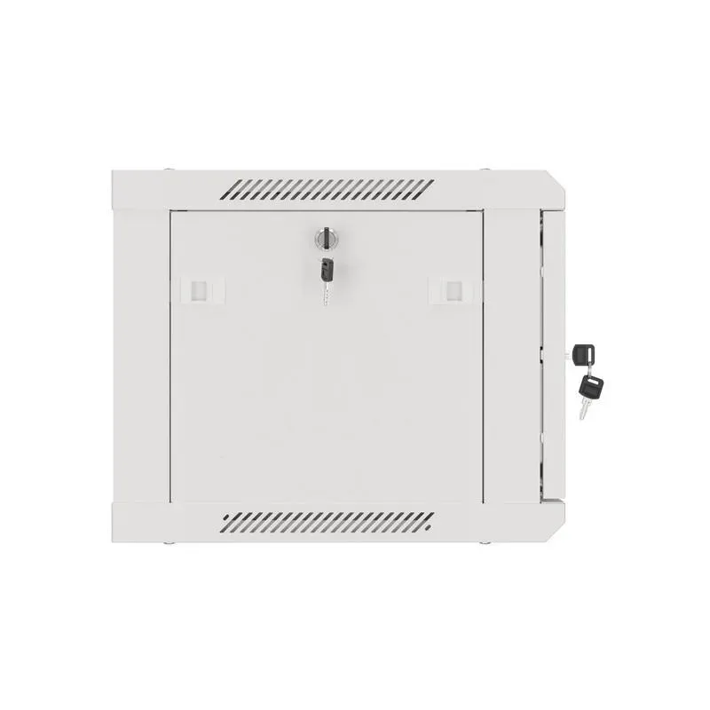 Szafa instalacyjna Rack wisząca 19" 6U 600x450 szara | PartsPC.pl