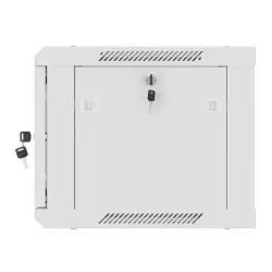 Szafa instalacyjna Rack wisząca 19" 6U 600x450 szara | PartsPC.pl