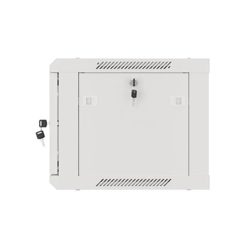 Szafa instalacyjna Rack wisząca 19" 6U 600x450 szara | PartsPC.pl