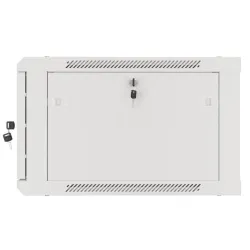 Szafa instalacyjna Rack wisząca 19" 6U 600x600 szara | PartsPC.pl