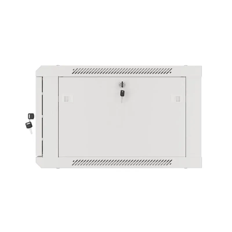 Szafa instalacyjna Rack wisząca 19" 6U 600x600 szara | PartsPC.pl