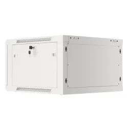 Szafa instalacyjna Rack wisząca 19" 6U 600x600 szara | PartsPC.pl