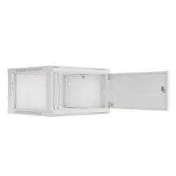 Szafa instalacyjna Rack wisząca 19" 6U 600x600 szara | PartsPC.pl