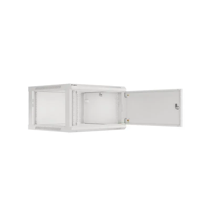 Szafa instalacyjna Rack wisząca 19" 6U 600x600 szara | PartsPC.pl