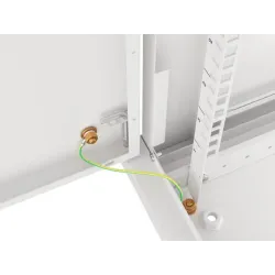 Szafa instalacyjna Rack wisząca 19" 6U 600x600 szara | PartsPC.pl