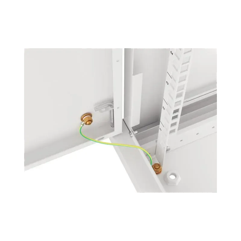 Szafa instalacyjna Rack wisząca 19" 6U 600x600 szara | PartsPC.pl