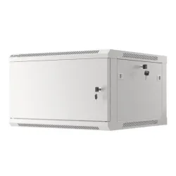 Szafa instalacyjna Rack wisząca 19" 6U 600x600 szara | PartsPC.pl