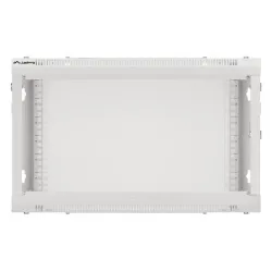 Szafa instalacyjna Rack wisząca 19" 6U 600x600 szara | PartsPC.pl