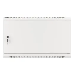 Szafa instalacyjna Rack wisząca 19" 6U 600x600 szara | PartsPC.pl