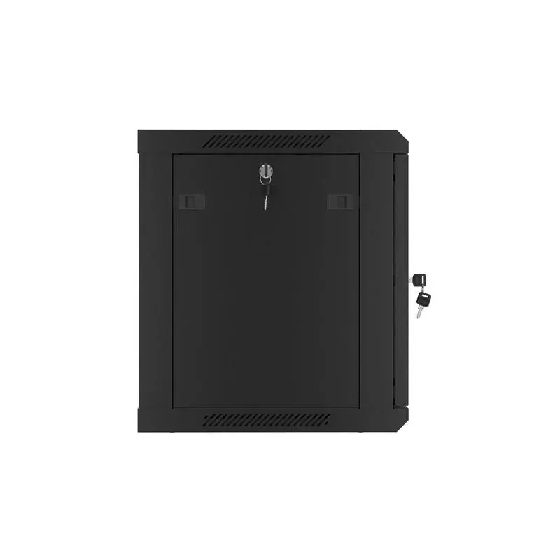 Szafa instalacyjna Rack wisząca 19" 9U 600x450 czarna | PartsPC.pl