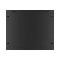 Szafa instalacyjna Rack wisząca 19" 9U 600x450 czarna | PartsPC.pl